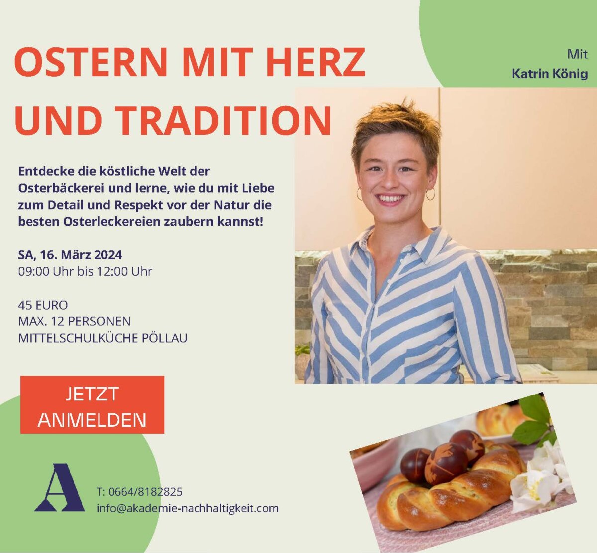 Bäckerei-Workshop “Ostern mit Herz und Tradition”