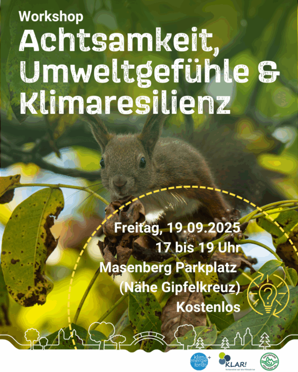 Workshop: Achtsamkeit, Umweltgefühle und Klimaresilienz